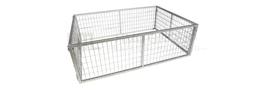 Steel Galvanised 6X4 Trailer Cage 900mm